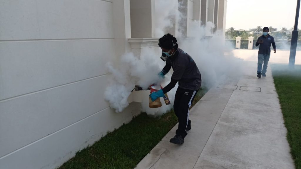 Thermal Fogging in Villa For Flies Management in Dubai Hills Estate