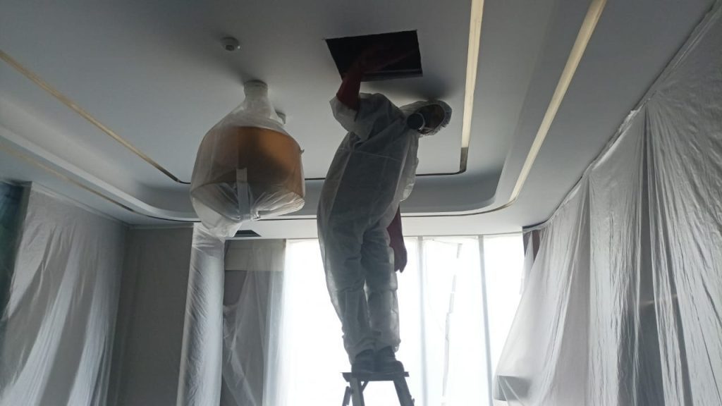 Mold Treatment in Hilton Hotel