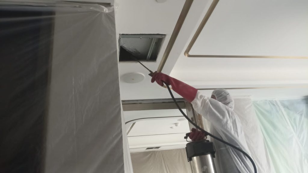 General Pest Control Treatment in Hotel