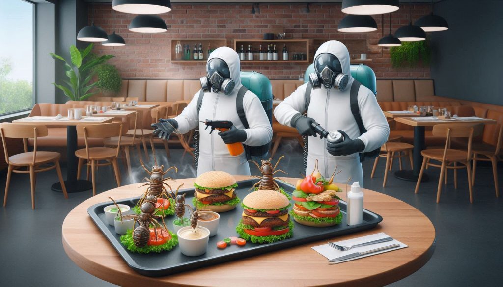 Pest Control Service for caferteria in dubai