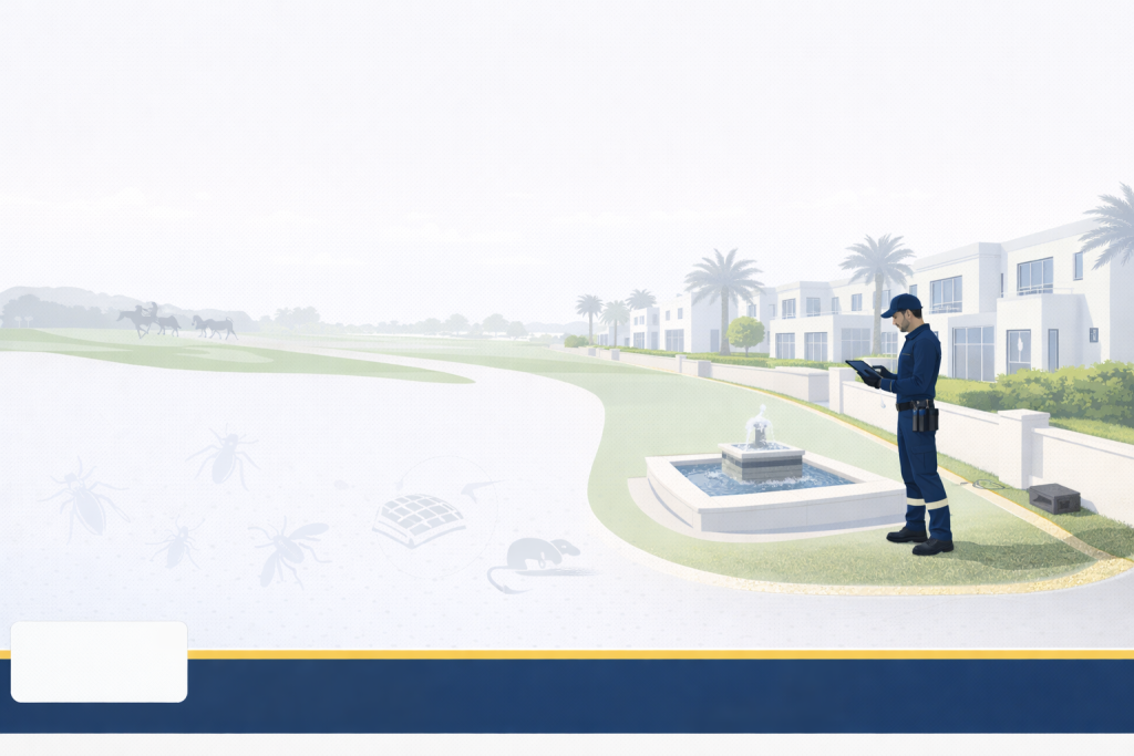 Pest control coverage and prevention support in Arabian Ranches, Dubai