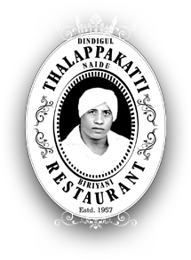 Dindigul Thalapakatti restaurant Logo